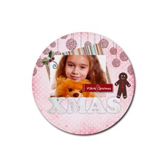christmas - Rubber Coaster (Round) christmas - Rubber Coaster (Round)