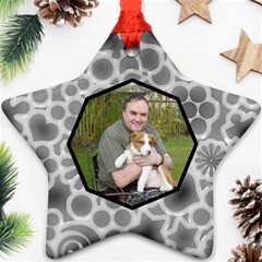 You re a Star Monochrome Double Sided Star Ornament - Star Ornament (Two Sides)