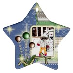 ornament - merry christmas 4 - Ornament (Star)