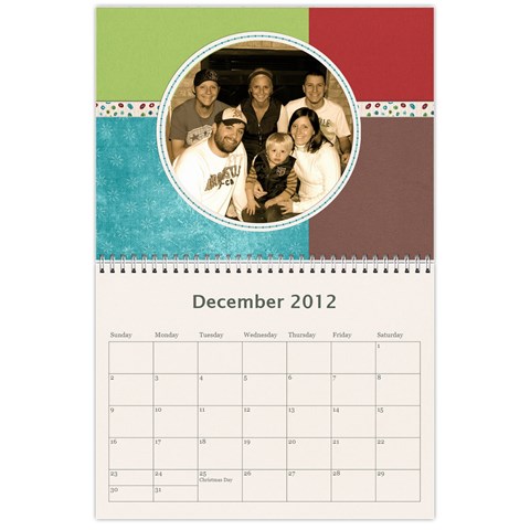Gift Calendar 2012 By Kristi Dec 2012