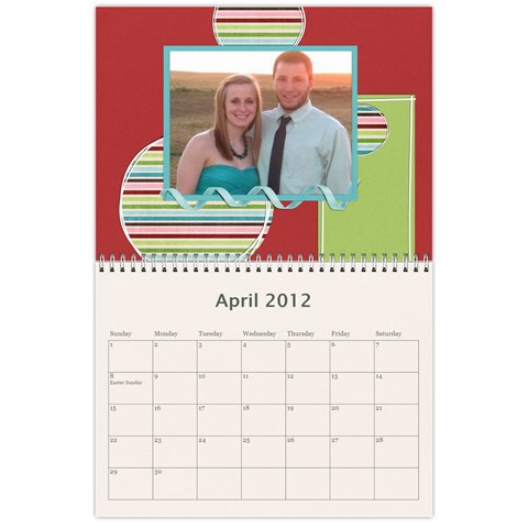 Gift Calendar 2012 By Kristi Apr 2012
