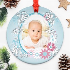 baby - Round Ornament (Two Sides)