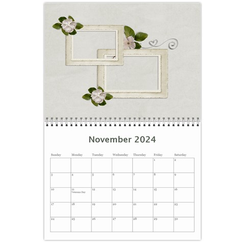 Calendar 11 X 8 5 (12 Nov 2024