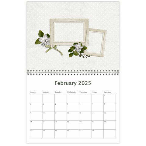 Calendar 11 X 8 5 (12 Feb 2025