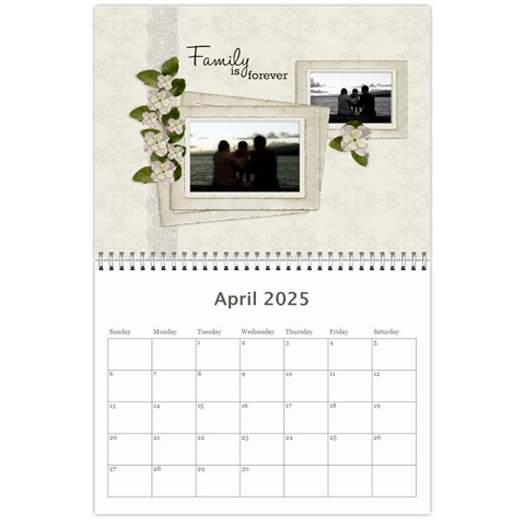 Calendar 11 X 8 5 (12 Apr 2025