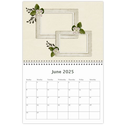 Calendar 11 X 8 5 (12 Jun 2025