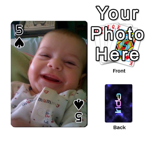 Cards By Marka20300 Front - Spade5