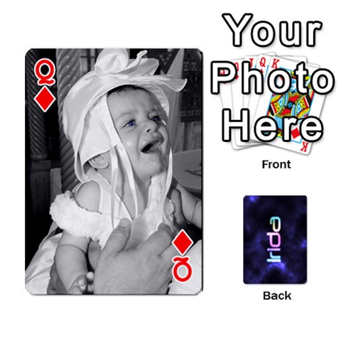 Queen Cards By Marka20300 Front - DiamondQ
