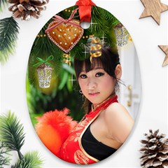 Christmas wishes Oval Ornament - Ornament (Oval) Christmas wishes Oval Ornament - Ornament (Oval)