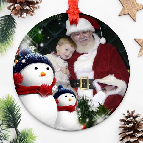 My Christmas Ornament By Deborah Front