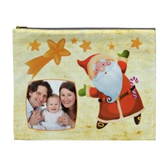 Jolly Santa Extra Large Cosmetic Bag (7 styles) - Cosmetic Bag (XL)