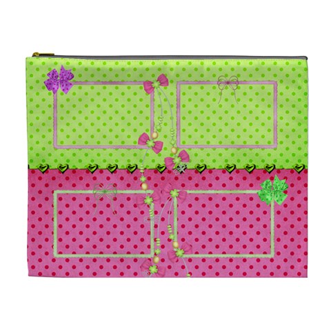 Little Princess (xl) Cosmetic Bag By Deborah Front