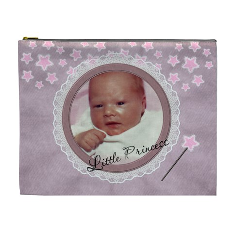 Little Princess Xl Cosmentic Bag By Lil Front