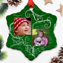 Christmas Collection  - Snowflake Ornament (Two Sides)