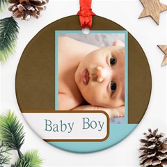 baby - Round Ornament (Two Sides)