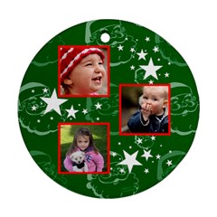 Christmas Collection  - Round Ornament (Two Sides)