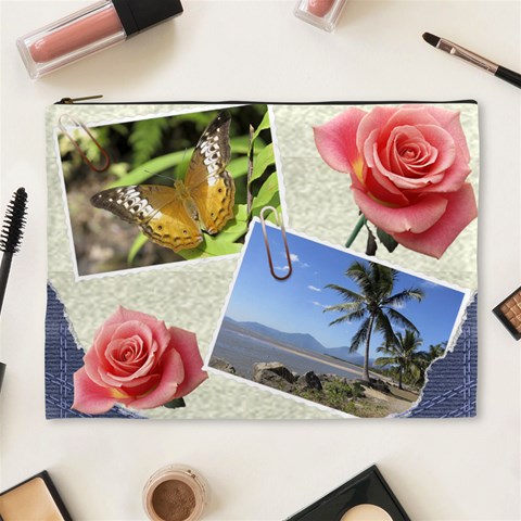 Holiday (xl) Cosmetic Bag By Deborah Front