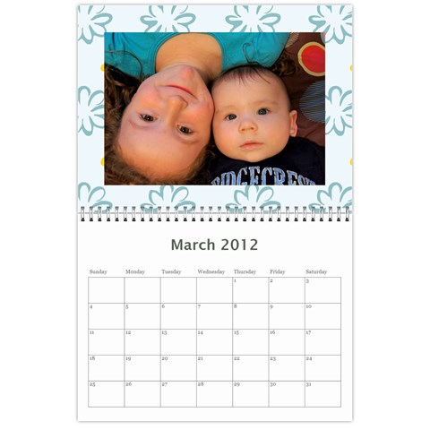 Mom 2012 Calandar By Francine Boyle Mar 2012