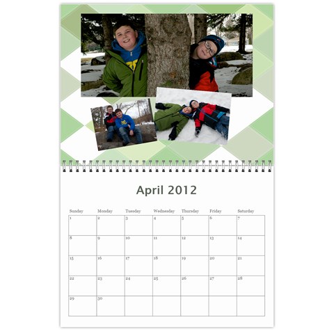 Mom 2012 Calandar By Francine Boyle Apr 2012
