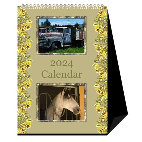 A Little Country Desktop Calendar By Deborah Cover