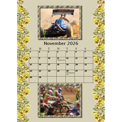 A Little Country Desktop Calendar By Deborah Nov 2026