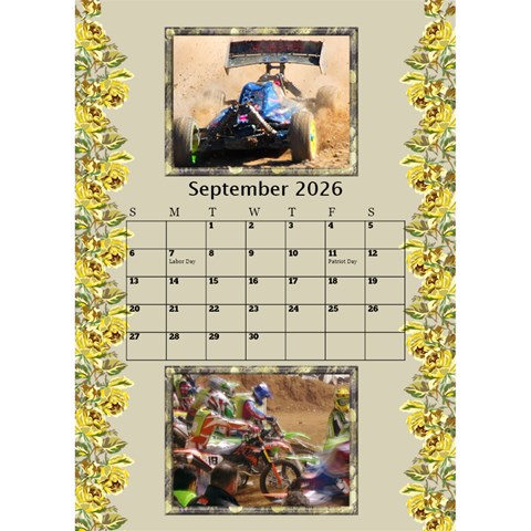 A Little Country Desktop Calendar By Deborah Sep 2026