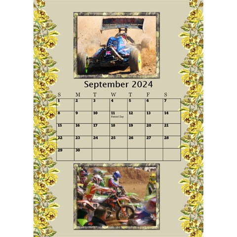 A Little Country Desktop Calendar By Deborah Sep 2024