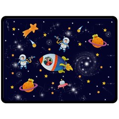 Rocket Man Extra Large Fleece Blanket - Fleece Blanket (Large)