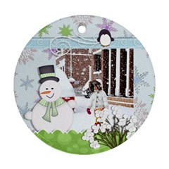 ornament - winter - Ornament (Round)