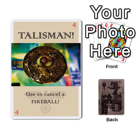 Indiana Jones Fireball Base Set By German R  Gomez Front - Spade6