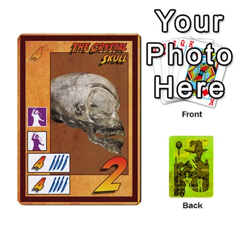 Indiana Jones Fireball Incan Gold By German R  Gomez Front - Club8
