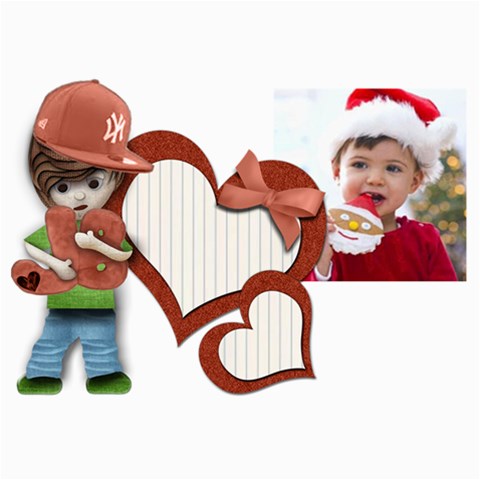 Justin Bieber Inspired Xmas Cards (diff Design On Each Card) By Amarie 7 x5  Photo Card - 9