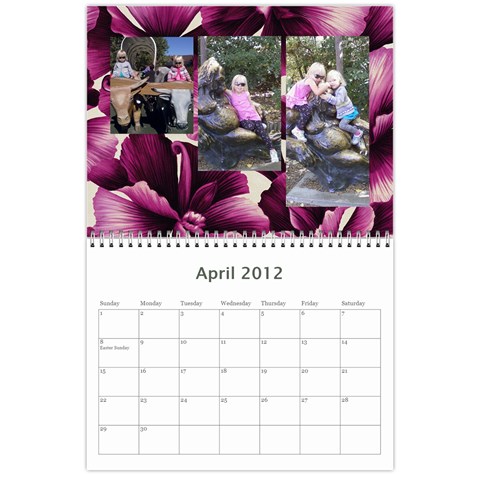 2012 Family Calendar By Tara Farrington Apr 2012