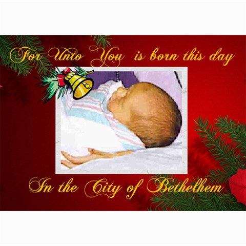 Bethlehem Christmas Photo Card By Kim Blair 7 x5  Photo Card - 1