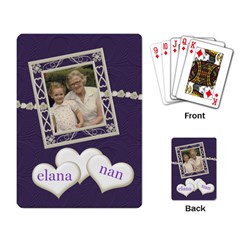 bliss_cards - Playing Cards Single Design (Rectangle)