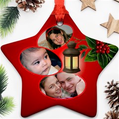 Our Family Star Ornament (2 Sided) - Star Ornament (Two Sides)