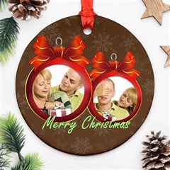 xmas - Round Ornament (Two Sides) xmas - Round Ornament (Two Sides)