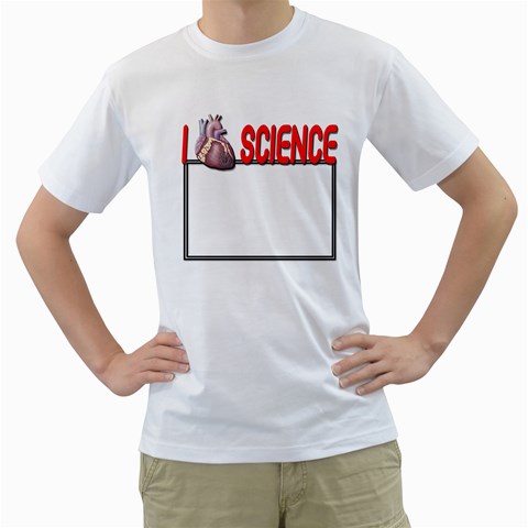 I Heart Science Shirt By Patricia W Front