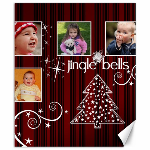 Christmas Collection  By Picklestar Scraps 8.15 x9.66  Canvas - 1