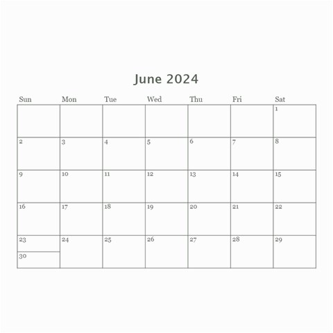 2024 Future Blessed Always Calender By Amarie Dec 2024
