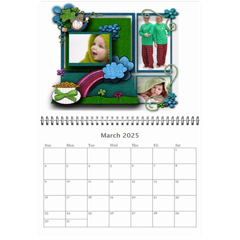 2025 Future Blessed Always Calender By Amarie Mar 2025