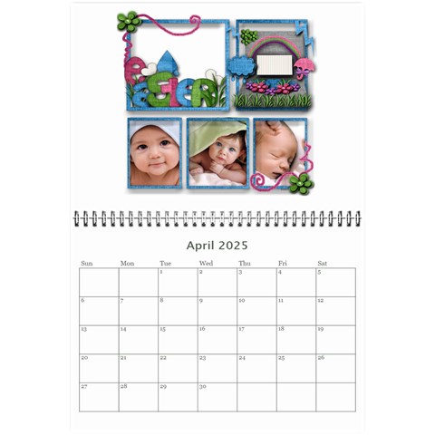 2025 Future Blessed Always Calender By Amarie Apr 2025
