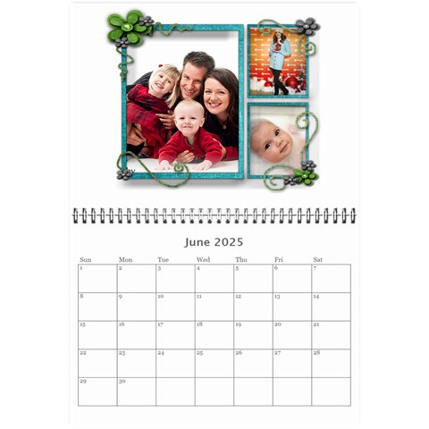 2025 Future Blessed Always Calender By Amarie Jun 2025