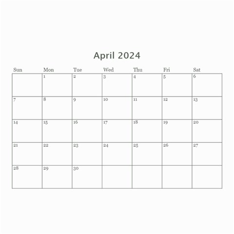 2024 Future Blessed Always Calender By Amarie Aug 2024