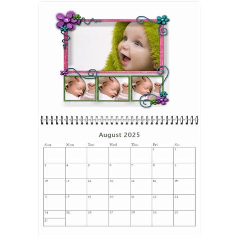 2025 Future Blessed Always Calender By Amarie Aug 2025