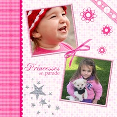 Little Princess  - ScrapBook Page 12  x 12 