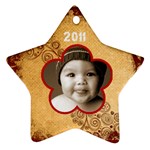 Scroll Upon a Star 2011 star ornament - Ornament (Star)