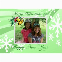 Christmas Card 2 By Jolene 7 x5  Photo Card - 8