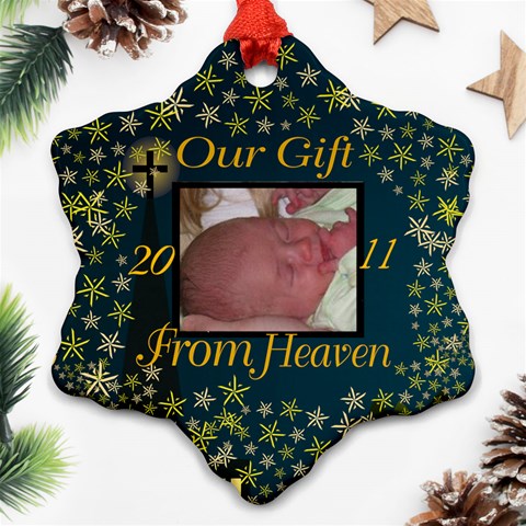 Christmas Ornament 3 By Jolene Front
