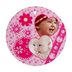 Little Princess - Round Ornament - Ornament (Round)